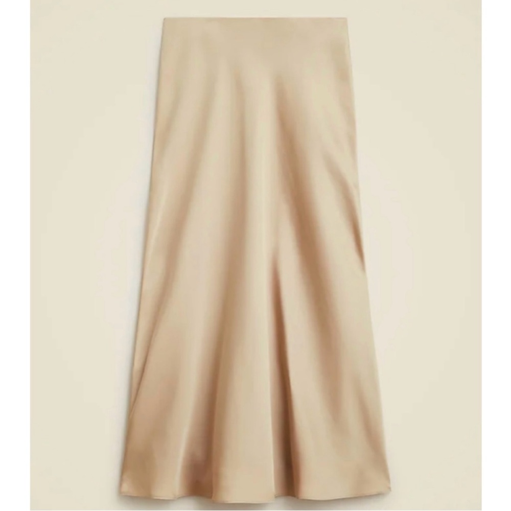 J. Crew Gwyneth Slip Skirt (Size S)